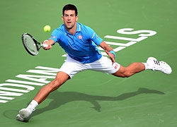Djokovic Defends, Halep Ascends at Indian Wells