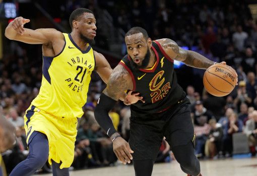 LeBron Labors for 45 in Game 7 as Cavaliers Oust Pacers