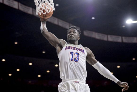 Arizona's Ayton Top Choice in NBA Draft; Centers May Still Be Relevant
