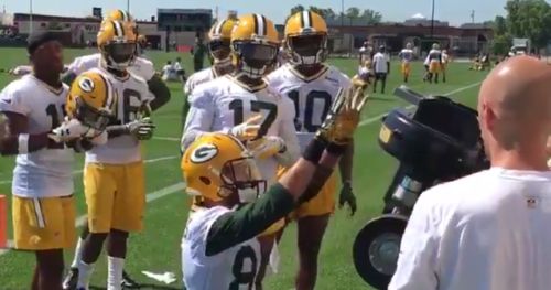 Green Bay Packer Receivers Now Possess the Hands of a Man