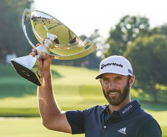 Dustin Johnson Caps FedEx Cup Playoff Domination by Hoisting the Hardware