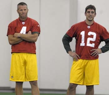 Rodgers to Packers: Time to Retire Brett Favre's Number