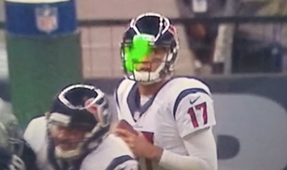 Brock Osweiler Gets Lasered in Mexico City