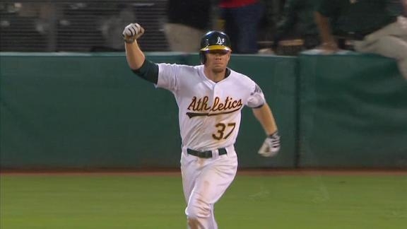 A's For Effort: Moss Goes Yard in Back-to-Back Days
