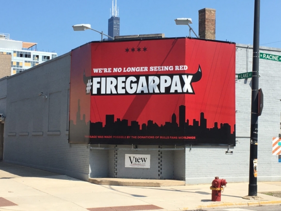 Bulls Fans Protest Front Office With a Billboard