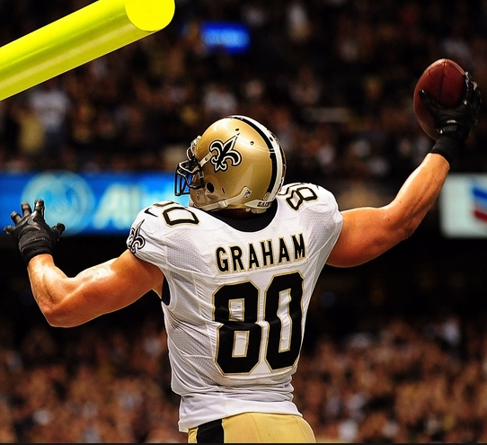 Don't Have a Prayer: Jimmy Graham Claims Goalpost Dunk Is Religious Gesture