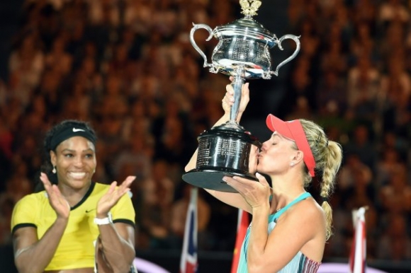 Kerber Stuns Serena to Claim Australian Open