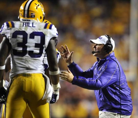 LSU's Leading Rusher Back with Team