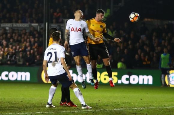 Tottenham Nearly Wets Its FA Cup Bed