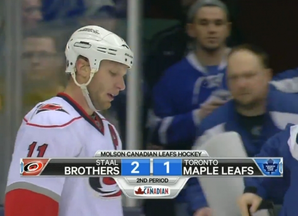 Leafs Being Leafs: Even the TV Graphics Can't Resist