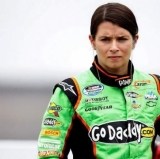 Danica Patrick when she's not shooting a commercial.