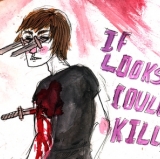 Danica Patrick when the camera's not on her.