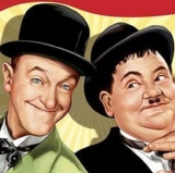 Give them a laurel and hardy welcome.