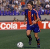 Laudrup during a successful run at Barcelona