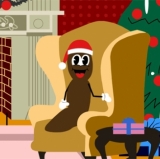 Mr Hankey, cooling his jets in South Park