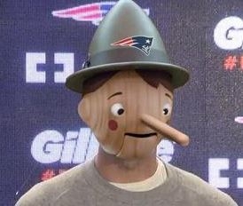 Tom Brady Takes the Ultimate Media Hit