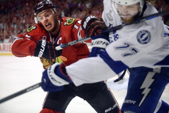 Blackhawks' Whacks Square the Stanley Cup Final