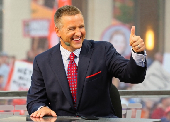 Kirk Herbstreit Comfortably Inserts Foot in Mouth on Live TV