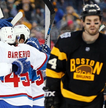 Habs Handle Bruins at Mr Bill's Place