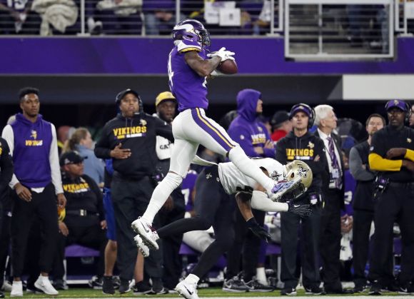 NFC Playoffs: Diggs Saves Vikings with a Pirouette for the Ages
