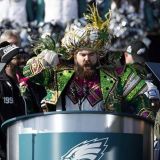 Eagles' Jason Kelce Channels His Inner Bluto Blutarski