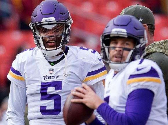 Why Don't the Vikings Just Try an All-QB Backfield?