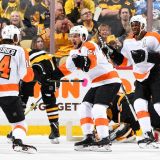 Feisty Flyers Pop a Pair Late, Stave Off Elimination