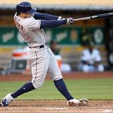 George Springer Enjoys a Lovely 6-for-6 Evening at the Ballpark