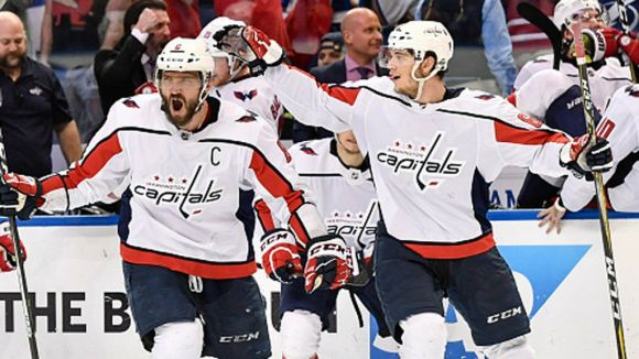 Ovechkin Sets the Tone As Capitals Blast Lightning in Game 7