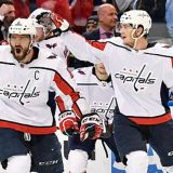 Ovechkin Sets the Tone As Capitals Blast Lightning in Game 7