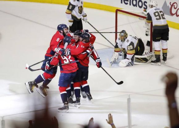 Capitals' 6-Spot Wilts Golden Knights' 4-Leaf Clover