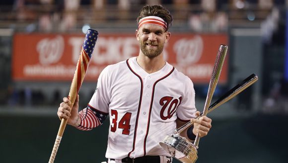 Harper Conveniently Wins Home Run Derby for the Home Crowd