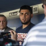 'Stros Closer Gets a Win on the Field, Still Working on It in the Clubhouse