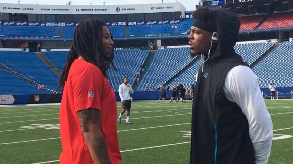 Cam Newton Appears to Take the High Road Regarding Kelvin Benjamin