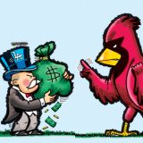 Cardinal Home-Growns Sweep Dodgers' High-Priced Spread