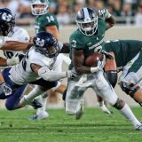 Sparty Escapes the Wrath of Utah State