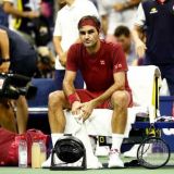 Who knew Federer would be playing on a beach?