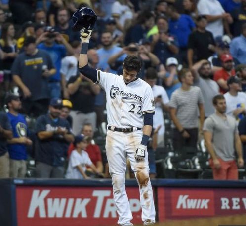 Yelich Sees Reds Again, Hits for the Cycle Again