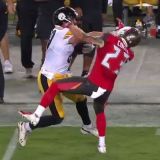 Vance McDonald Unleashes the Stiff Arm from Hell on Monday Night Football