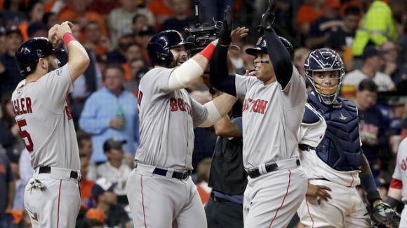 ALCS: Red Sox Sweep 'Stros in Houston, Advance to World Series