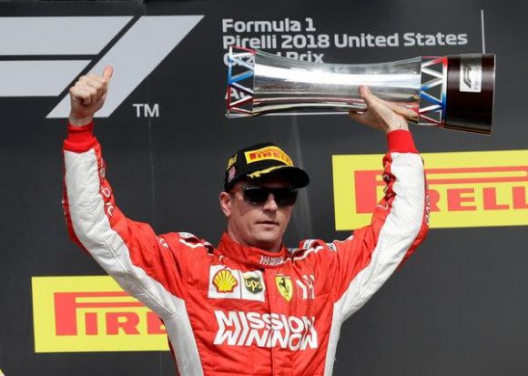 Räikkönen's the Shock Winner at an Exhilirating US Grand Prix
