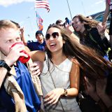 Who's Buying at the World's Largest Outdoor Cocktail Party?