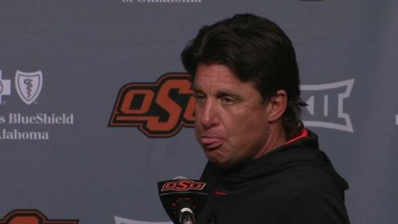 Mike Gundy Discusses the Evils of Social Media While Making Fart Noises
