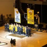 UMBC Commemorates Their Historic NCAA Tourney Upset with a Lovely Banner
