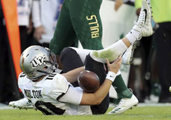 Milton's Obliterated Knee Kills the UCF Dream