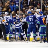 Lightning and Canucks Dedicate the Second Period to Old-Time Hockey