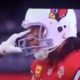 Ndamukong Suh Playfully Gouges the Eyes of Larry Fitzgerald