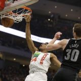 The Greek Freak Just Broke Someone Named Jon Leuer with an Angry Dunk
