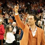 Faux Longorns Hoops Coach Matthew McConaughey Bleeds Burnt Orange