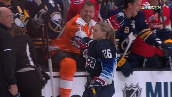 NHL Skill Show Highlighted by Gender Equity